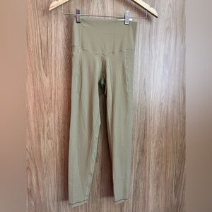 Tan beige Aerie 7/8 leggings